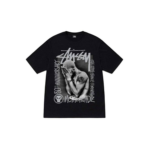 STUSSY METALHEADZ乐队联名短袖男斯图西人物logo印花新款情侣T恤