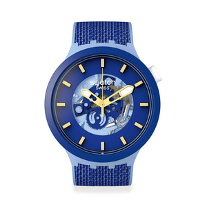 【七夕礼物】swatch斯沃琪瑞士手表大表盘镂空运动防水石英情侣表