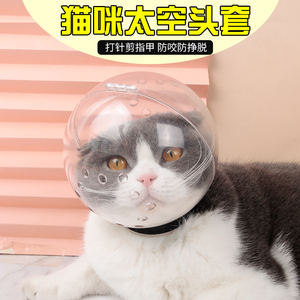 防舔伊丽莎白圈头套透气脸罩洗澡打针剪指甲用品云宠宠物用品专营店