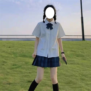 jk裙子百褶绿色