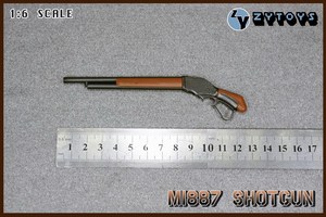 ZYTOYS 1/6 塑料静态模型 ZY8040温切斯特 M1887 散弹枪 兵人现货