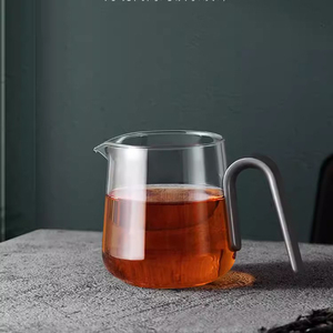 尚明公道杯加厚玻璃耐高温分茶器大容量家用公杯特色茶海茶具配件