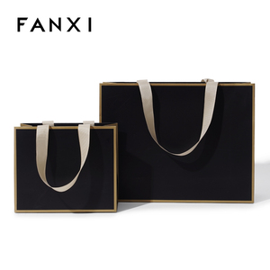 凡西FANXI首饰袋纸袋礼物饰品包装袋手提袋丝带印字可定制礼品袋