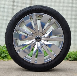 大众途昂轮毂贴