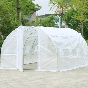 冬季暖房温室加厚镀锌管大棚骨架庭院蔬菜种植保温棚家用防雨棚