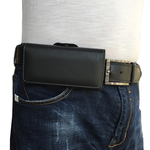 别腰式手机包男士腰包穿皮带手机套中老年人手机袋钱包挂腰皮带包