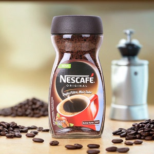 雀巢醇品黑咖啡巴西原装进口无蔗糖美式运动健身提神速溶200g瓶装