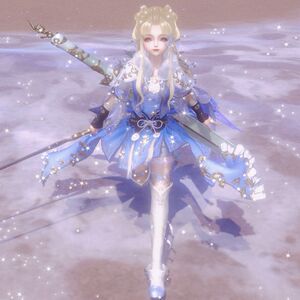 剑网3剑三外观 琼枝金鹊礼盒 鹊盒金发 原色鹊金 蓝白鹊金 绿鹊金