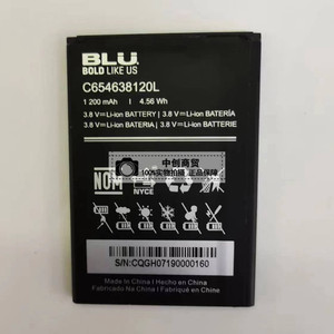 适用于 BLU C816154400L C654638120L C745343205L手机电池