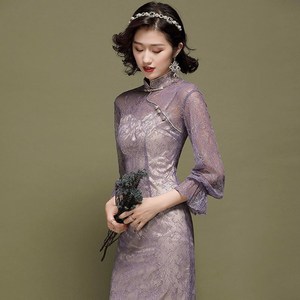 电视剧司藤同款旗袍民族服饰服装司腾景甜女装班晓雪衣服网纱纱裙