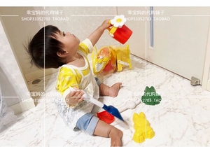 日本代购米菲面包超人宝宝沙滩玩具挖沙堆沙玩沙子工具玩儿