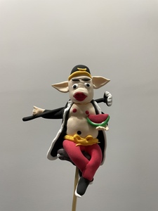 非遗传承民间艺术捏面人 西游记 猪八戒