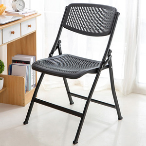 折叠椅现代简约家用休闲舒适靠背懒人椅办公室单人靠椅折叠小椅子