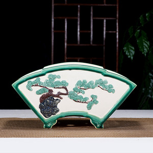 君子兰扇形花盆