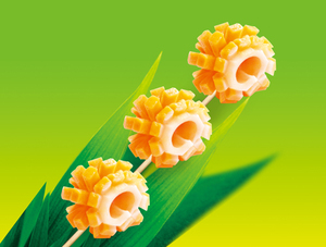 正品安井双色腰花肠火锅食材麻辣烫关东煮火锅 2500g江浙沪包邮