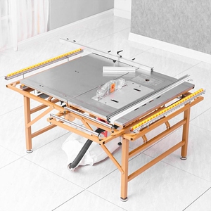 台式木工电锯配件功能折叠锯台小型台锯倒装工作台架子便携操作台