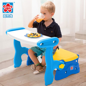 高思维多功能储物柜儿童学习桌家用宝宝餐桌靠背储物椅子正品代购