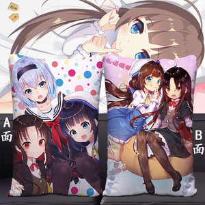 龙王的工作雏鹤爱空银子夜叉神天衣 动画长抱枕靠枕饱满枕头包邮