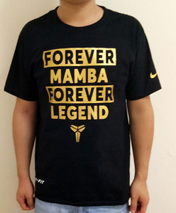 库里欧文科比 kobe forever mamba中国行t恤衫篮球训练跑步短袖