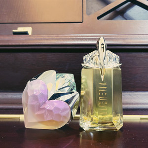 5颗星杰作 mugler 穆勒光环aura 外星女神 粉色钻石浓香女士香水