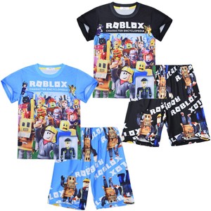 罗布乐思roblox衣服虚拟我的世界t恤衣服童装儿童家居服睡衣套装