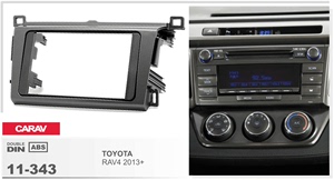 丰田TOYOTA RAV4;汽车音响导航DVD/CD通用机改装面框车载改装面板