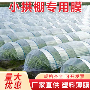 农用透明塑料薄膜种菜小拱棚膜农用专用膜塑料纸保温地膜防寒大棚