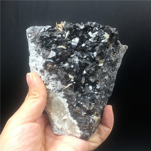 新品种 天然内蒙锡石.云母共生 矿物晶体教学标本 原石收藏品观赏