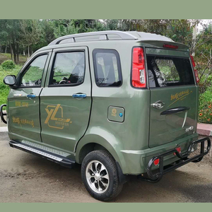 耀隆博越微轿带空调老年人代步车残疾人全封闭上牌燃油三轮摩托车