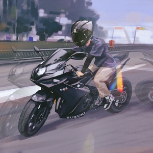 机车头像/设计/送男朋友女朋友生日礼物