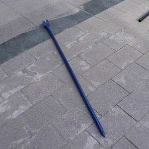 5米轨道撬棍加重型道钉撬棒铁路羊角撬棍起钉器