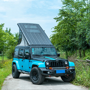 jeep牧马人一体式车顶帐篷免车顶行李架横杆安装原车开模定制改装