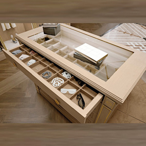 珠宝展示柜m古玩玉器透明陈列柜首饰蜜蜡饰品玻璃中岛柜143人付款