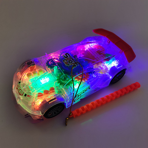 宝宝灯笼玩具儿童新年手提电动发光音乐春节塑料小汽车元宵节花灯