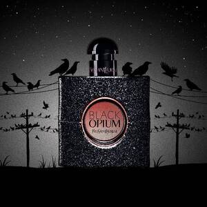 现货ysl圣罗兰black opium黑鸦片 黑鸭片女士香水edp