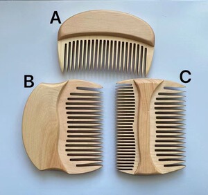 现货 雪松木梳 三款俄罗斯进口西伯利亚松木 天然环保 阿纳斯塔夏