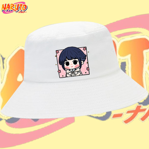 火影忍者q版鸣人佐助动漫周边渔夫帽男女学生潮流百搭遮阳盆帽子