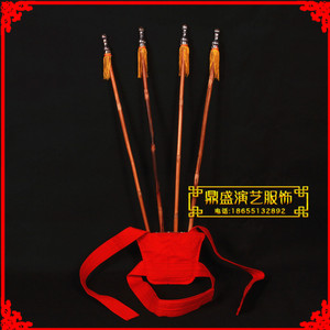 戏曲服装/戏剧用品/戏装道具/京昆婺剧大靠旗板(靠背) 旗包 旗杆