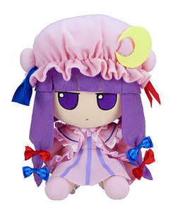 gift 东方project 毛绒玩偶布娃娃公仔 特典徽章 帕秋莉 爱丽丝