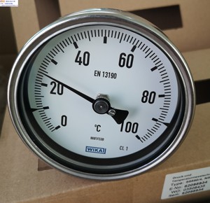 wika双金属温度计 s55 a55 a52 r52系列 en13190 威卡温度表