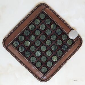 玉石坐垫赭石加热沙发垫电加热按摩凉垫美臀沙发垫岫玉沙发垫特价