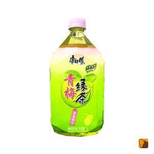 康师傅青梅绿茶1升易烊千玺代言零食1000ml饮料整箱1l蜜桃乌龙茶