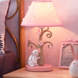 台灯卡通可爱女孩粉色