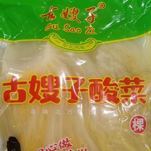 东北酸菜白菜丝古嫂子外婆菜农家大缸榨菜酸萝卜500g食品商用家用