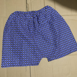 中老年女款纯棉布短裤四角平脚裤内裤老式花布妈妈奶奶老太太裤头