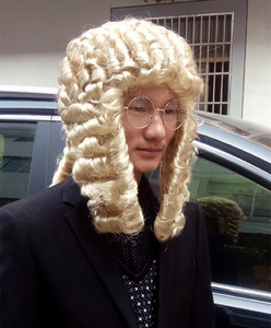 钢琴音乐家演奏家演出表演道具法官律师假发男女儿童成人假发包邮