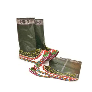 00飒1026淘宝阴间纸糊男士衣服鞋子套装龙袍烧纸祭祀上坟祖先寒衣