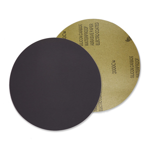 20cm鹰牌金相圆形砂纸 8寸耐水圆盘沙纸 p400 600cw 800cw 1200目