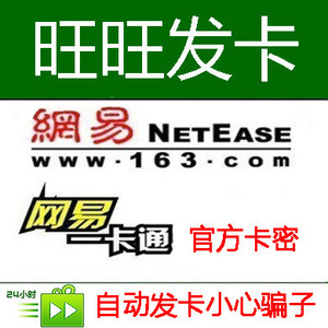 网易一卡通10元卡密/10元100点卡 官方卡密 自动发货