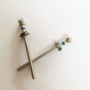 牙科技工材料dfs大球中球打磨抛光金刚砂球钻修整石膏边缘技工耗